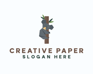 Koala Zoo Origami logo