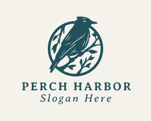 Perched Sparrow Aviary logo