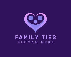 Love Family Relationship logo design