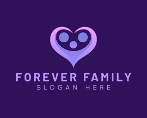 Love Family Relationship logo design