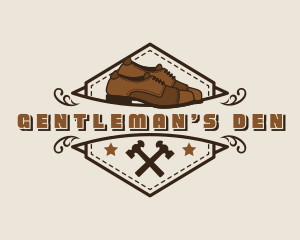 Loafer Shoes Cobbler logo design