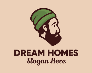 Beanie Beard Man  logo