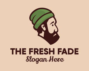 Beanie Beard Man  logo design