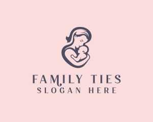 Mother Infant Pediatrician logo design