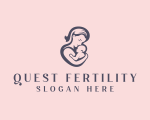 Mother Infant Pediatrician logo design