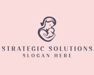 Mother Infant Pediatrician logo design