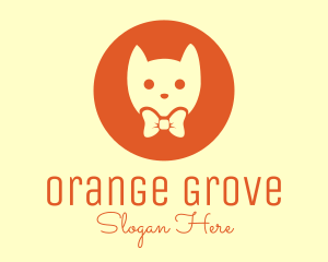Orange Kitty Cat logo