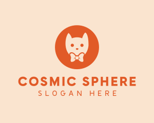 Orange Kitty Cat logo design