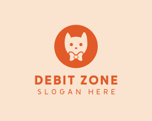 Orange Kitty Cat logo design