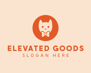 Orange Kitty Cat logo design