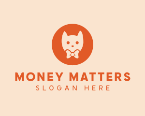 Orange Kitty Cat logo design