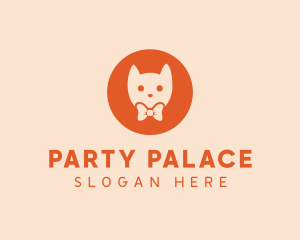 Orange Kitty Cat logo design