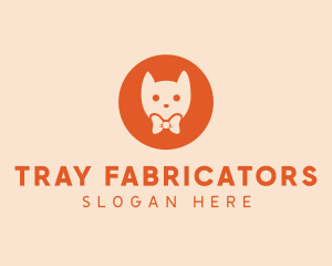 Orange Kitty Cat logo design