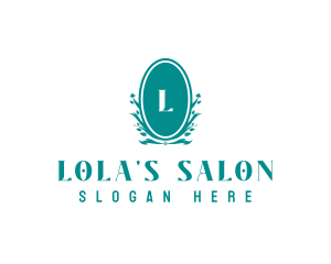 Wreath Beauty Salon logo design