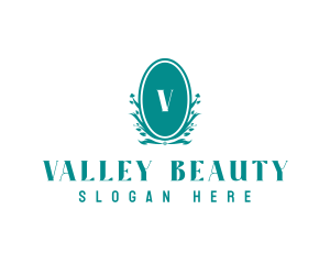 Wreath Beauty Salon logo design