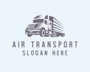 Hauling Truck Logistics  logo design