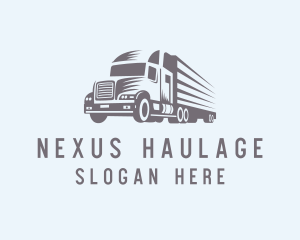 Hauling Truck Logistics  logo