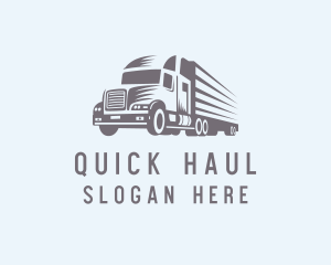 Hauling Truck Logistics  logo