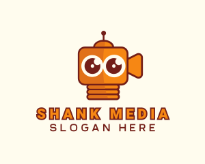 Video Camera Robot logo design