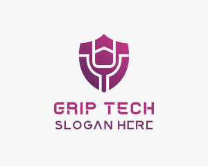 Cyber Shield Tech logo design