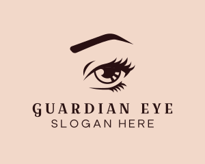 Eye Stare Lashes logo design