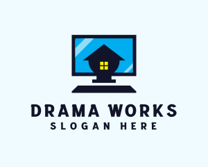 Home Personal Computer logo design