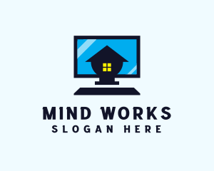 Home Personal Computer logo design