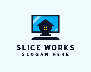 Home Personal Computer logo design