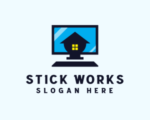 Home Personal Computer logo design