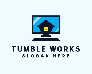 Home Personal Computer logo design