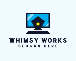 Home Personal Computer logo design