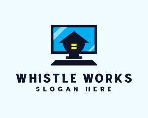 Home Personal Computer logo design