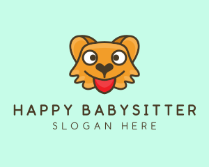 Cute Bear Face logo design