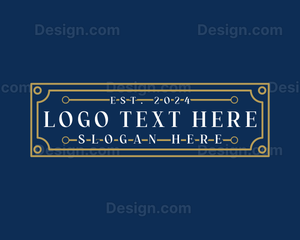 Luxury Event Hotel Logo