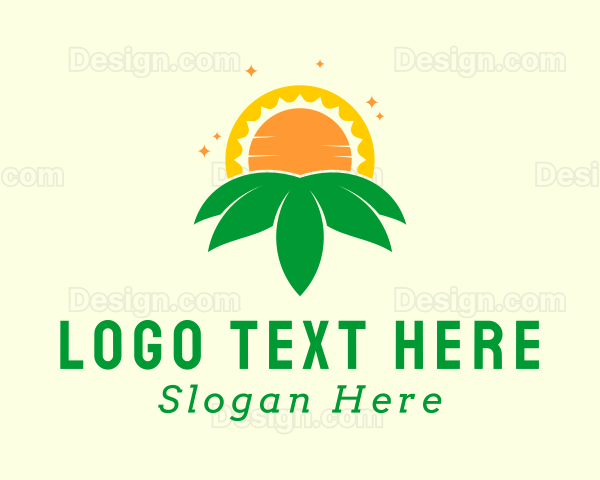 Sun Leaf Landscaping Logo