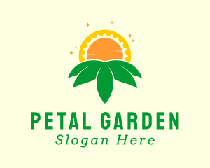 Sun Leaf Landscaping logo design