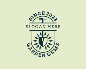 Plant Gardening Shovel logo