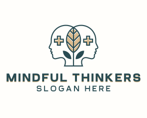 Mental Health Therapy Psychiatry logo design