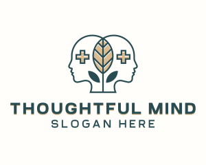 Mental Health Therapy Psychiatry logo design