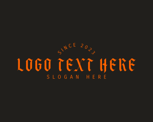 Deluxe Gothic Business logo