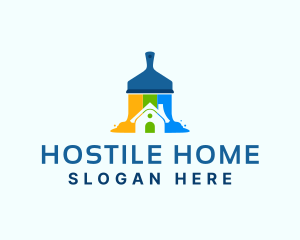 Home Paint Contractor logo design