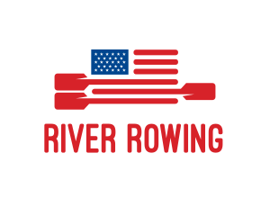 American Flag Paddle logo