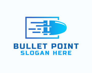 Fast Bullet Gun logo design