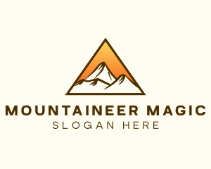 Mountain Summit Hiking logo design