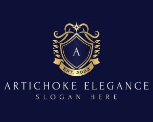 Royal Elegant Shield logo design