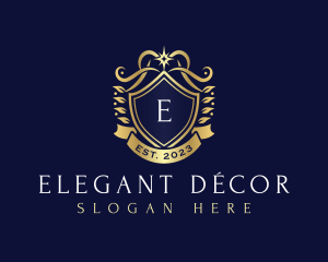 Royal Elegant Shield logo design