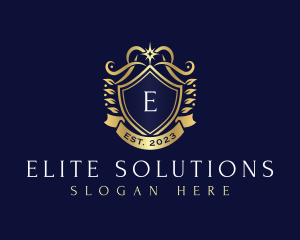 Royal Elegant Shield logo design