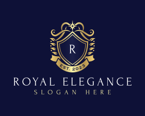 Royal Elegant Shield logo design