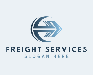 Gradient Arrow Freight logo