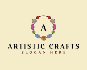 Handmade Beads Crafting logo design